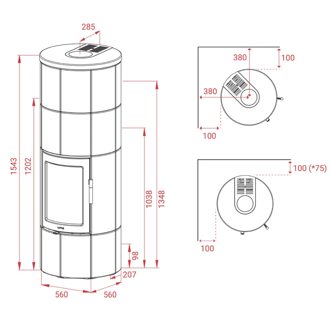Maestro 2 Magic Speckstein Speicher-Kaminofen 6kW 11 Maestro 2 Magic Speckstein Speicher-Kaminofen 6kW – Bild 9