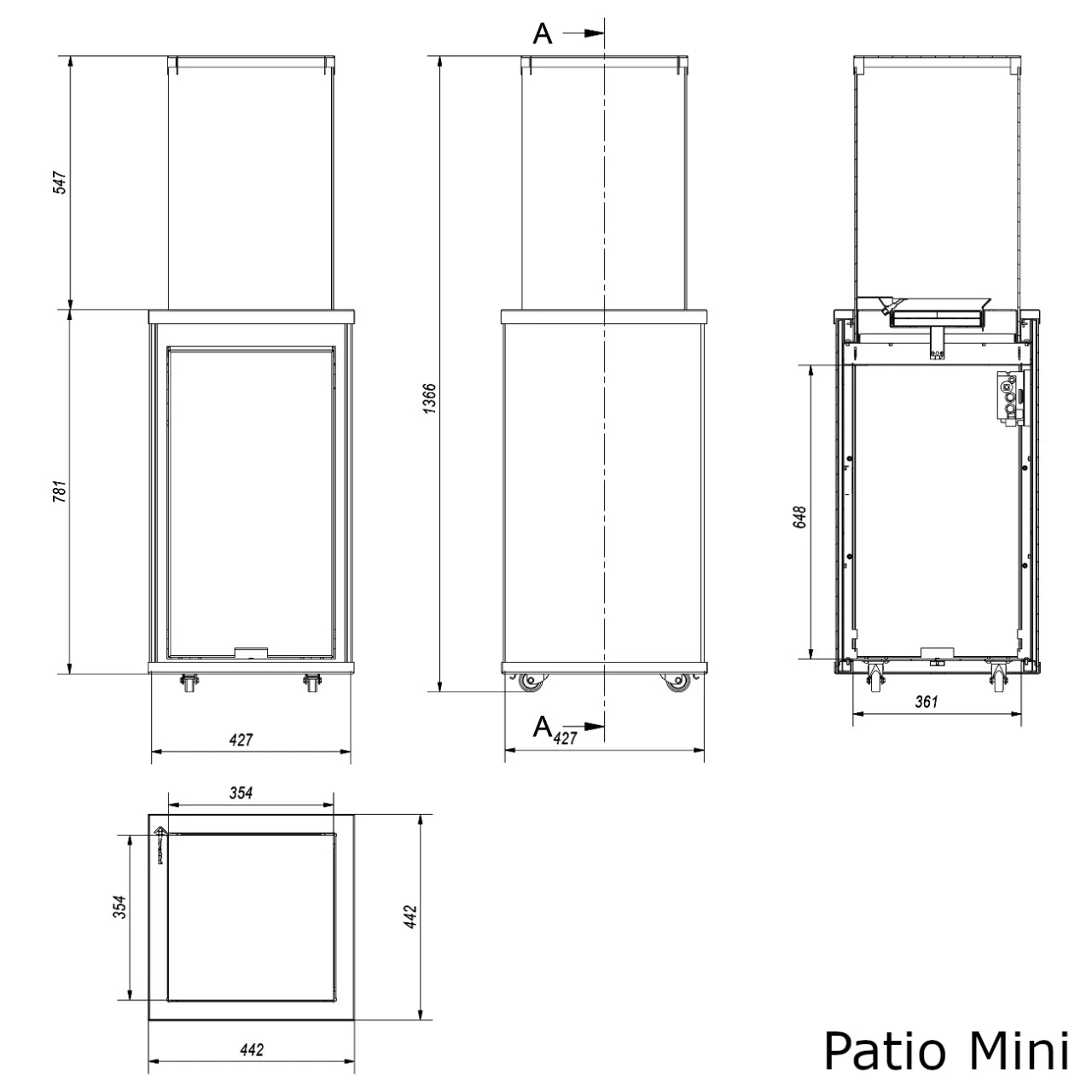 Patio Naturali Ossidiana Vena Chiara Gasheizpilz Gasheizstrahler 15 Patio Naturali Ossidiana Vena Chiara Gasheizpilz Gasheizstrahler – Bild 13