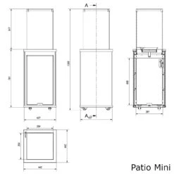 Patio Filo Ghisa Gasheizpilz Gasheizstrahler Gaskamin -Heizungsanlagen masse patio mini heizstrahler 1280x1280