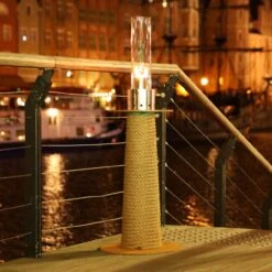 Juno Bio-Ethanol Lampe Cortenstahl -Heizungsanlagen masuria ethanol lampe terrassenstrahler cortenstahl web1 1280x1280