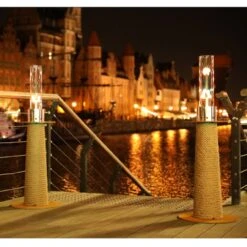 Juno Bio-Ethanol Lampe Cortenstahl -Heizungsanlagen masuria ethanol lampe terrassenstrahler cortenstahl web2 1280x1280