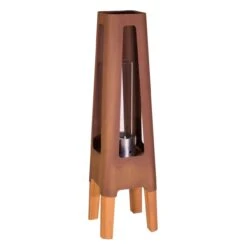 Nexo Bio-Ethanol Outdoor Lampe Cortenstahl -Heizungsanlagen masuria ethanol m lampe klassisch cortenstahl terrassenstrahler web1 1280x1280