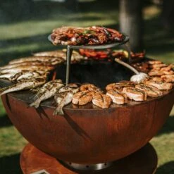 Juno 800 Gartenkamin Plancha Grill Schwarz 25 Juno 800 Gartenkamin Plancha Grill Schwarz -Heizungsanlagen masuria m leuchturm gartenkamin grill1 1280x1280 1