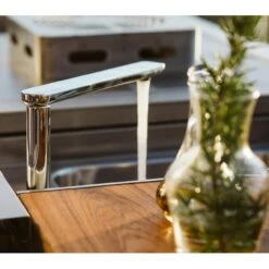 Narie Outdoor Kücheninsel Grill Cortenstahl -Heizungsanlagen masuria outdoor k che k cheninsel holzofen detail4 1280x1280