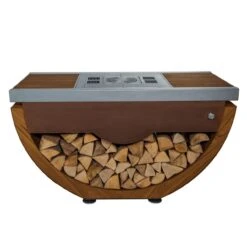 Narie Outdoor Kücheninsel Grill Cortenstahl -Heizungsanlagen masuria outdoor k che k cheninsel holzofen web4 1280x1280