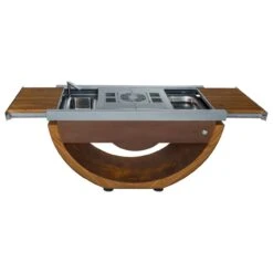 Narie Outdoor Kücheninsel Grill Cortenstahl -Heizungsanlagen masuria outdoor k che k cheninsel holzofen web5 1280x1280