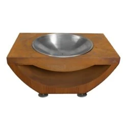 Narie Outdoor Feuerstelle / Feuerschale Cortenstahl -Heizungsanlagen masuria outdoor narie feuerstelle feuerschale cortenstahl web3 1280x1280