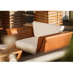 Narie Outdoor Lounge Sitzgruppe Mit Couch Tisch Cortenstahl Ice Weiß -Heizungsanlagen masuria outdoor narie sessel cortenstahl web1 1280x1280 1