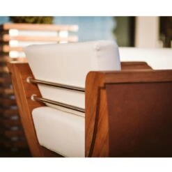 Narie Outdoor Sessel Cortenstahl Ice Weiß -Heizungsanlagen masuria outdoor narie sessel cortenstahl web2 1280x1280