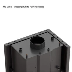 MBA17 Wassergeführter Rechtsverglaster Kamineinsatz 17kW -Heizungsanlagen mb serie wasseranschluss 1280x1280 1