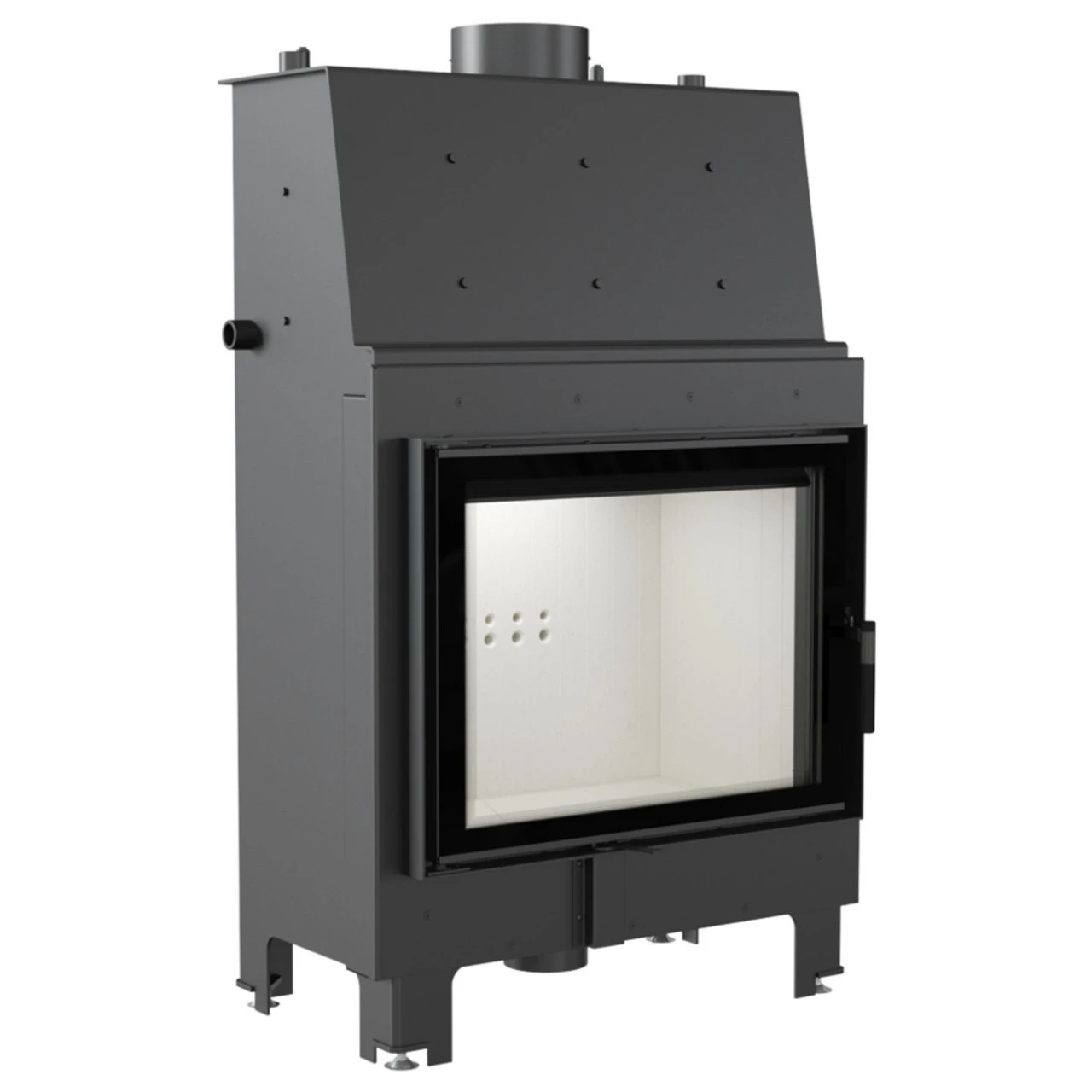 MBA17 Wassergeführter Kamineinsatz 17kW Rahmenlose Tür 3 MBA17 Wassergeführter Kamineinsatz 17kW Rahmenlose Tür