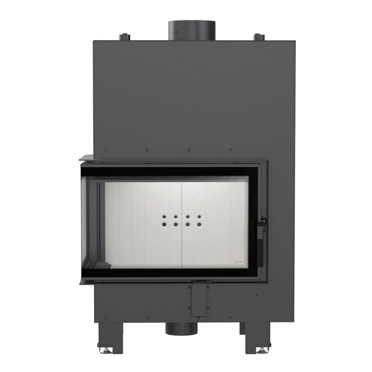 MBM10 Wassergeführter Linksverglaster Kamineinsatz 12kW 4 MBM10 Wassergeführter Linksverglaster Kamineinsatz 12kW – Bild 2