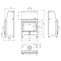 MBO15 Wassergeführter Kamineinsatz 15kW Rahmenlose Tür 19 MBO15 Wassergeführter Kamineinsatz 15kW Rahmenlose Tür -Heizungsanlagen mbo pw 15 w masse 1280x1280