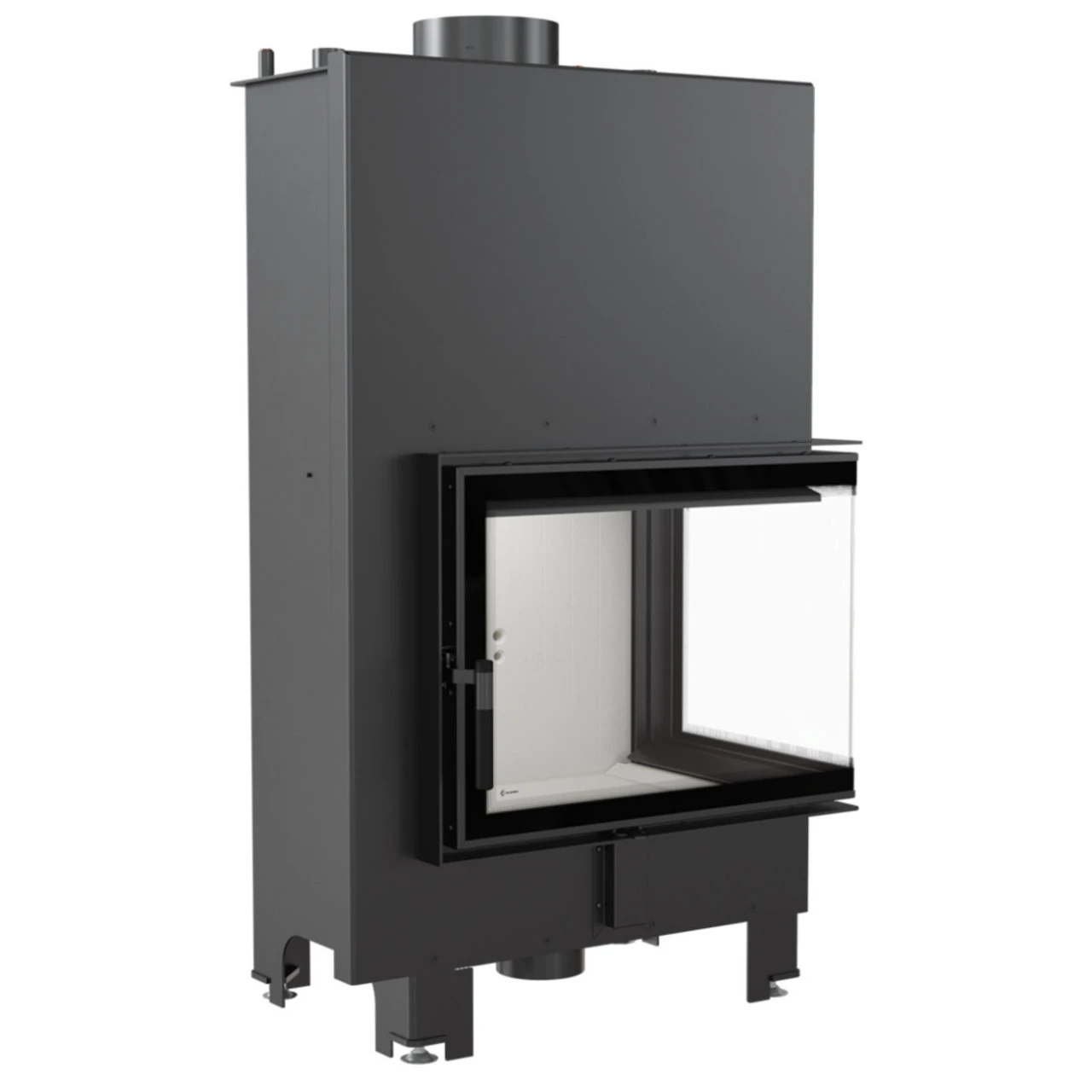 MBZ13 Wassergeführter Rechtsverglaster Kamineinsatz 13kW 5 MBZ13 Wassergeführter Rechtsverglaster Kamineinsatz 13kW – Bild 3