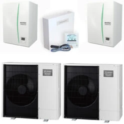 Zubadan Inverter Mit Hydromodul Kaskade Set Mit 20 Kw - Z 2.100 Heizen
