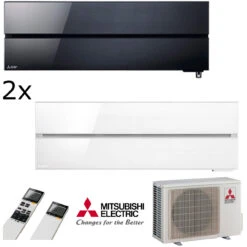 MultiSplit Klimaanlage Diamond 1+1 KW Kühlen 10 MultiSplit Klimaanlage Diamond 1+1 KW Kühlen -Heizungsanlagen mitsubishi multisplit diamond 2 1280x1280