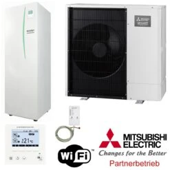 Mitsubishi Zubadan 6 KW Wärmepumpen-Set 5.11 Warmwasser Speichermodul
