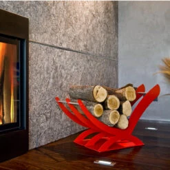 Designer Holzablage / Holzkorb Rot -Heizungsanlagen mopo k01 int2 red 1280x1280