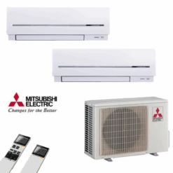 MultiSplit Klimaanlage Kompakt 1+2 KW Kühlen