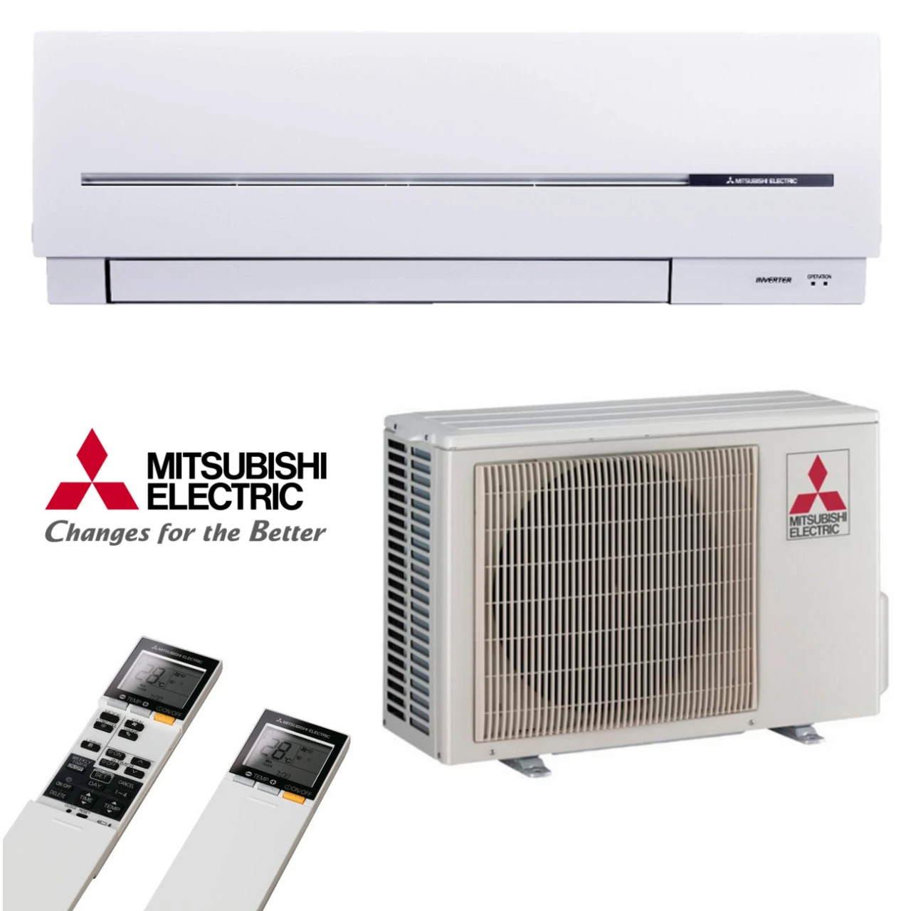 Mitsubishi Electric Klimaanlage Kompakt- 2 KW Kühlen 3 Mitsubishi Electric Klimaanlage Kompakt- 2 KW Kühlen