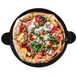 Muurikka Pizzastein Mit Zwei Griffen Für Backöfen Und Grills