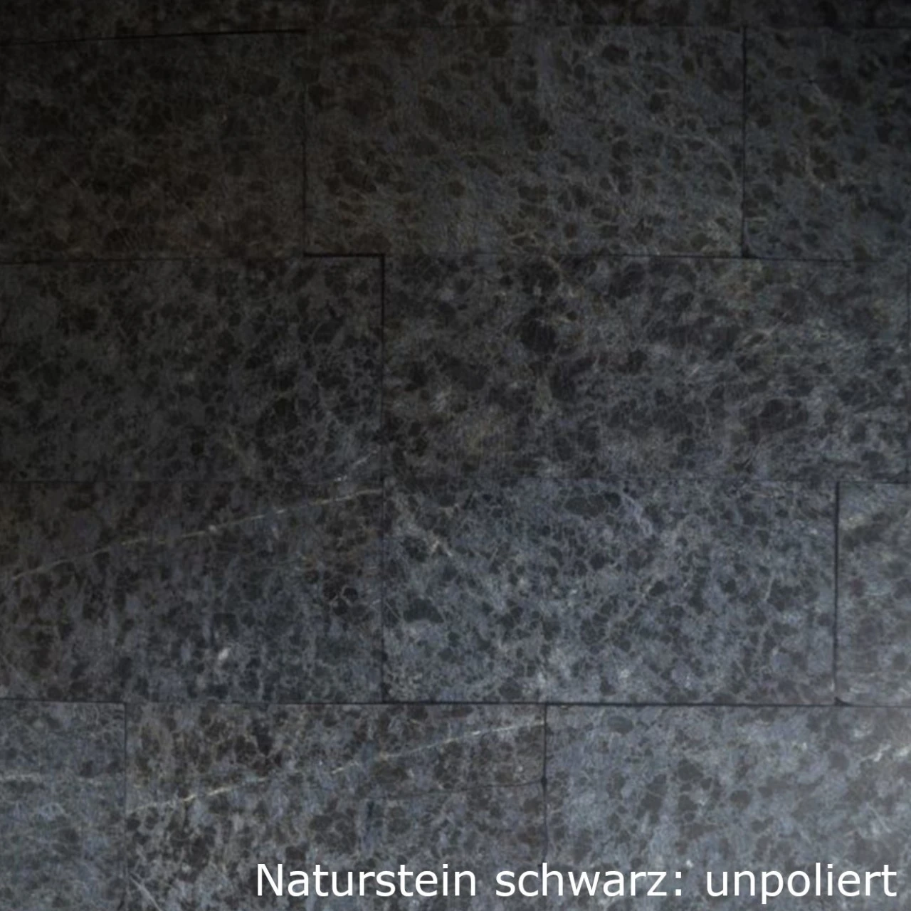 Kos Lucius LED Kamin Naturstein Schwarz 5 Kos Lucius LED Kamin Naturstein Schwarz – Bild 3