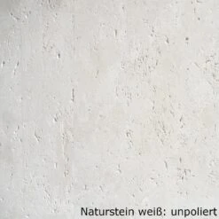 Kreta Bioethanol Kamin Naturstein Weiß Mit Steindekor Und Medaillon -Heizungsanlagen naturstein weiss f02 unpoliert 1280x1280