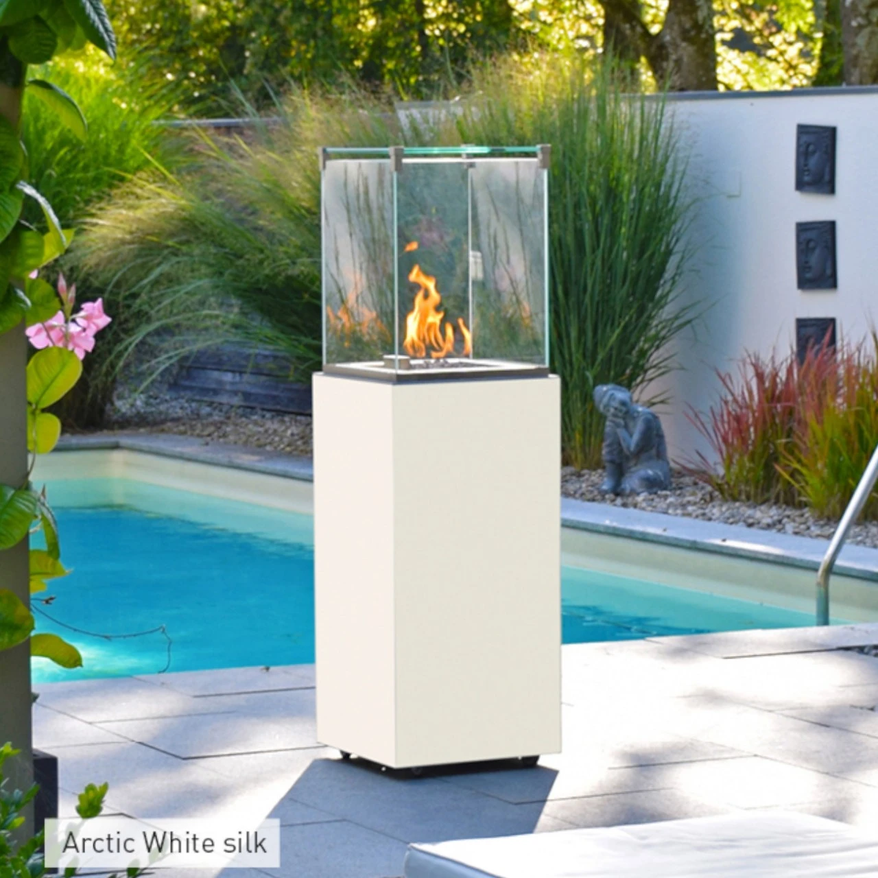 Neocube-o Artic White Terrassenstrahler / Heizstrahler 3 Neocube-o Artic White Terrassenstrahler / Heizstrahler