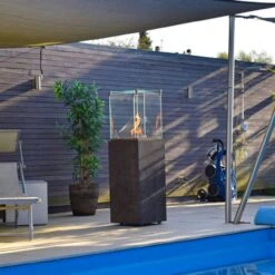 Neocube-o Iron Grey Satin Terrassenstrahler / Heizstrahler -Heizungsanlagen neocube o heizstrahler heizpilz terrassenstrahler iron grey satin web4 1280x1280