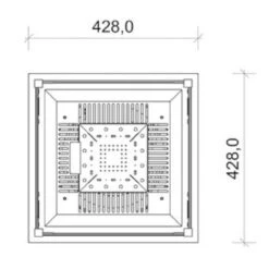 Neocube-o Pulpis Terrassenstrahler / Heizstrahler -Heizungsanlagen neocube o heizstrahler heizpilz terrassenstrahler masse1 1280x1280 1