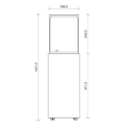 Neocube-o Sofia Cuprum Terrassenstrahler / Heizstrahler 28 Neocube-o Sofia Cuprum Terrassenstrahler / Heizstrahler -Heizungsanlagen neocube o heizstrahler heizpilz terrassenstrahler masse2 1280x1280 3