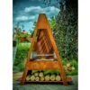 Gartenkamin / Grill BLF-02 Cortenstahl -Heizungsanlagen nomlilo gartenkamin BLF02 grill corten tit 1280x1280