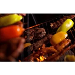 Gartenkamin / Grill BLF-14 Schwarz -Heizungsanlagen nomlilo gartenkamin BLF14 grill zubeh r grillrost int3 1280x1280 1