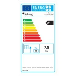 Osorno L Kalkstein Kaminofen Rechtsverglast 7,8 KW -Heizungsanlagen olsberg osorno L kamin energielabel2hqql7GPoSYTo 1280x1280