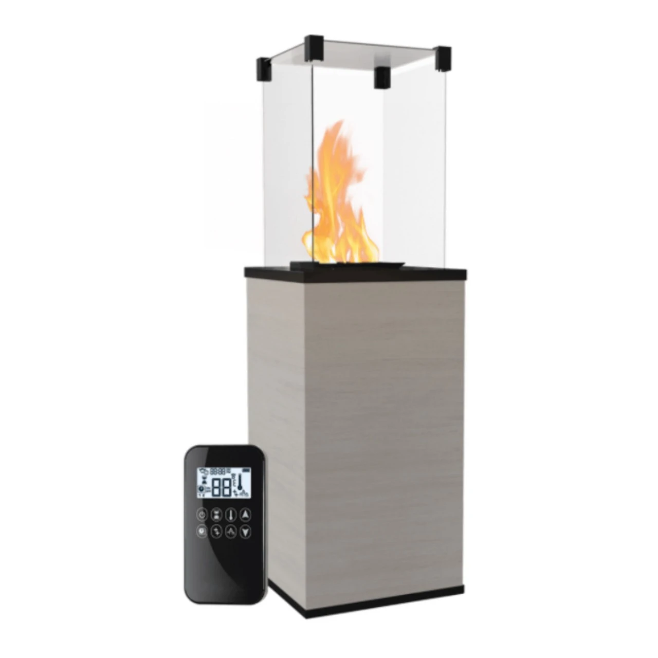 Patio Naturali Ossidiana Vena Grigia Gasheizpilz Gasheizstrahler 4 Patio Naturali Ossidiana Vena Grigia Gasheizpilz Gasheizstrahler – Bild 2