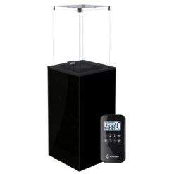 Patio Glas Schwarz Gasheizpilz Gasheizstrahler Gaskamin -Heizungsanlagen patio schwarz mit fernebedienung 1280x1280