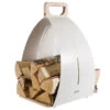 Pisla Design By HTT Holzkorb / Kaminkorb Kelo Weiß -Heizungsanlagen pisla htt kelo holzkorb weiss tit 1280x1280