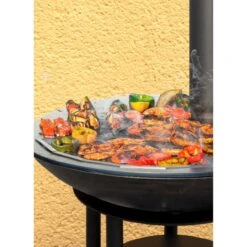 Plancha Grill PILL Schwarz Mit Schornstein 15 Plancha Grill PILL Schwarz Mit Schornstein -Heizungsanlagen plancha grill feuercampus365 pill schwarz web7 1280x1280