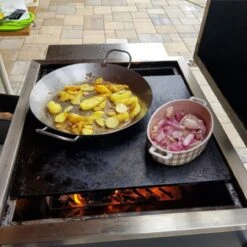 FOCARIUS All In One - Grill, Plancha, Smoker, Backofen Aus Edelstahl -Heizungsanlagen plancha grill ofen feuercampus365 focarius edelstahl web17 1280x1280