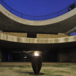 GlammFire Tuli Premium Stehtisch / Ethanolkamin Aus Corten Stahl -Heizungsanlagen premium tuli corten4 1280x1280