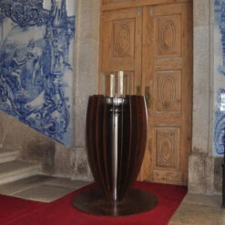 GlammFire Tuli Premium Stehtisch / Ethanolkamin Aus Corten Stahl -Heizungsanlagen premium tuli corten6 1280x1280