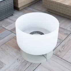 QFlame Ethanol Quarz Feuerschale Terrassen Set 27 QFlame Ethanol Quarz Feuerschale Terrassen Set -Heizungsanlagen qflame terrasse ethanol set beton sockel web3 1280x1280