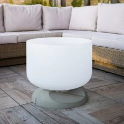 QFlame Ethanol Quarz Feuerschale Terrassen Set 22 QFlame Ethanol Quarz Feuerschale Terrassen Set -Heizungsanlagen qflame terrasse ethanol set beton sockel web5 1280x1280