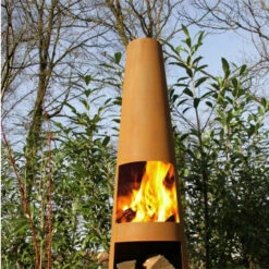 Outdoor/Garten Kamin Rengo Corten -Heizungsanlagen rengo corten web2 1280x1280