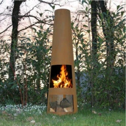 Outdoor/Garten Kamin Rengo Corten -Heizungsanlagen rengo corten web3 1280x1280