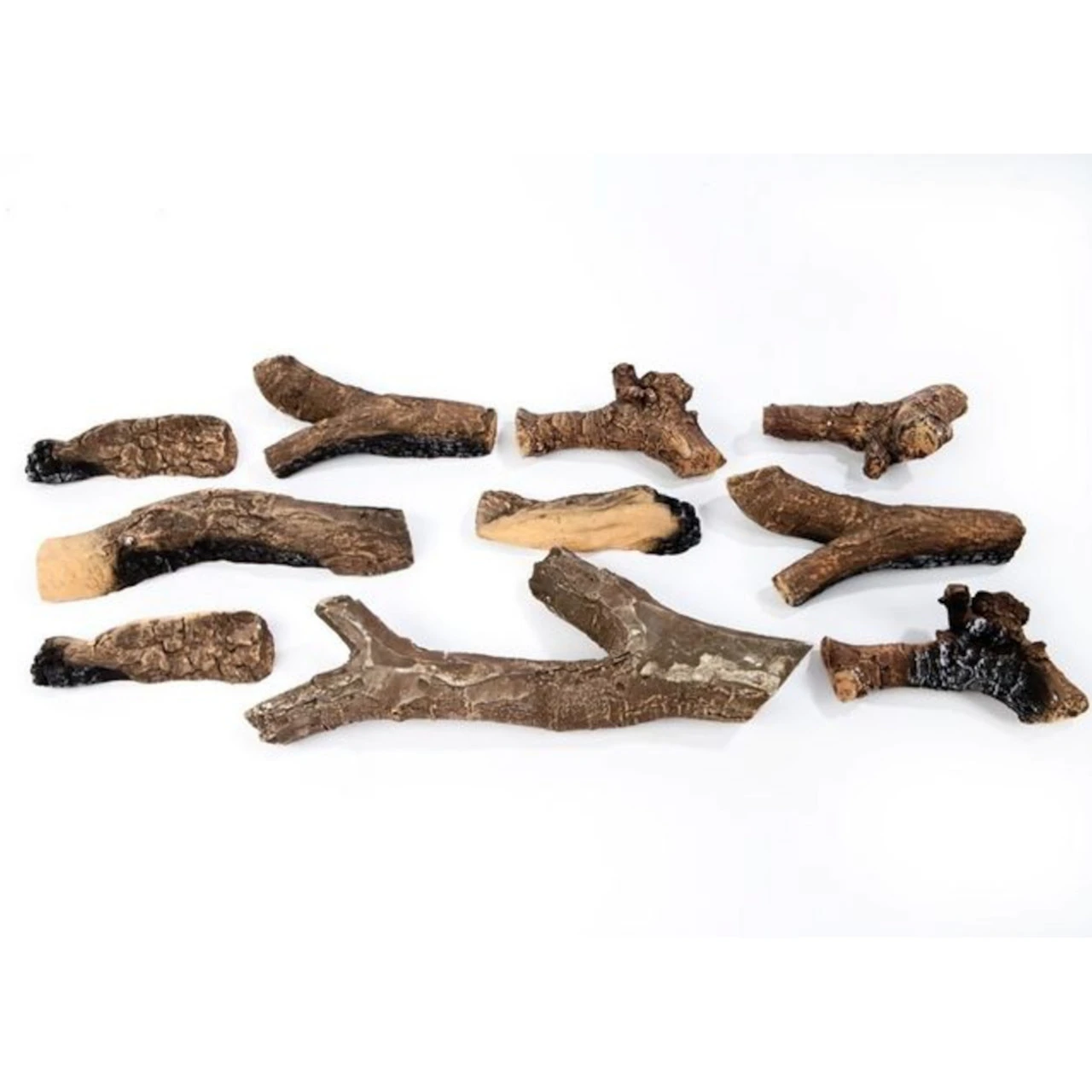 Keramische Holzstücke 10 Stück Für Bio / Ethanol Kamine 5 Keramische Holzstücke 10 Stück Für Bio / Ethanol Kamine – Bild 3