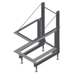 Selbststehender Tragrahmen Mit Blendrahmen Für Hajduk Kamineinsätze