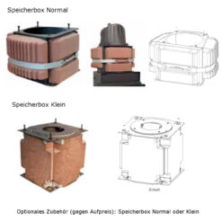 Kamineinsatz 45x57K 6kW DIBt -Heizungsanlagen speicherbox austroflamm 1280x1280
