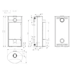 Tecapa Compact Speicher-Kaminofen Schwarz 6kW DIBT 10 Tecapa Compact Speicher-Kaminofen Schwarz 6kW DIBT -Heizungsanlagen tecapa kaminofen glasfront masse 1280x1280