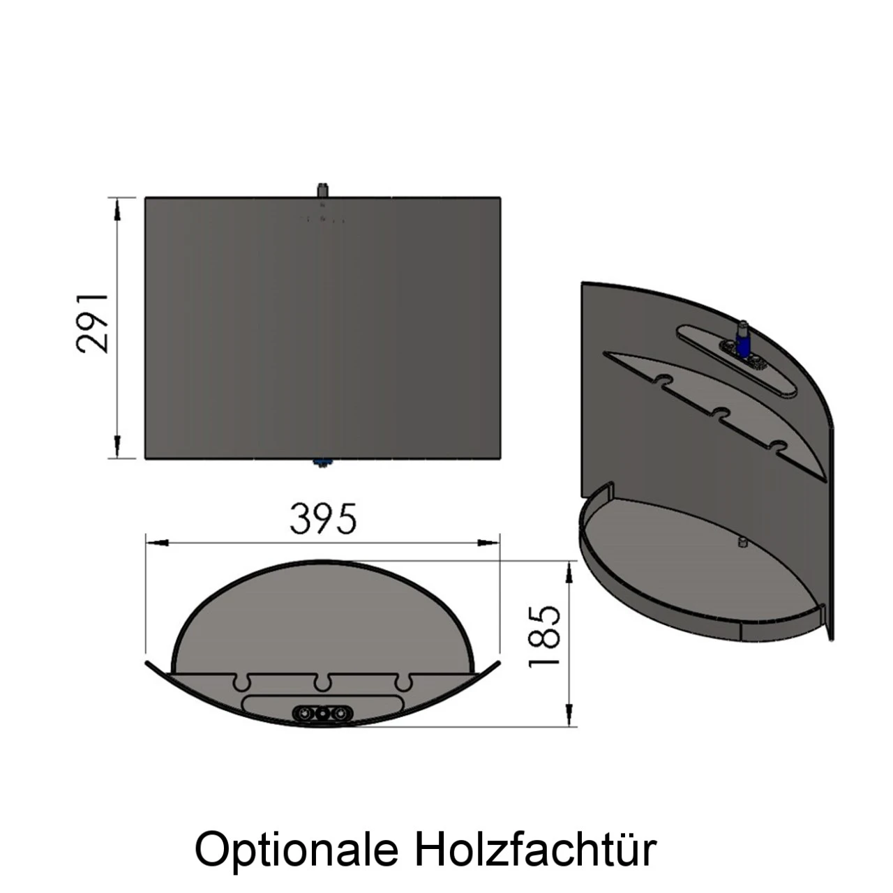 TT21RS Kaminofen Schwarz Speckstein Matt 5kW 11 TT21RS Kaminofen Schwarz Speckstein Matt 5kW – Bild 9
